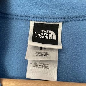 The Northface blue/black Zip up